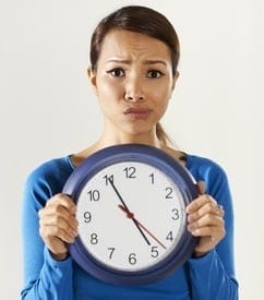 Die Uhr - Flexible Arbeitszeit im Minijob